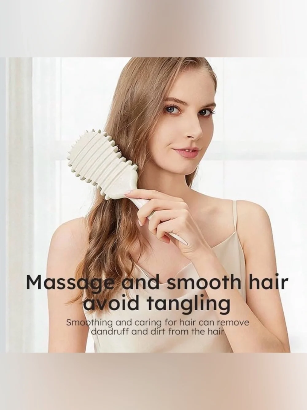 💞 New Purple Curl Defining Hair Brush for Detangling, Shaping & Definition